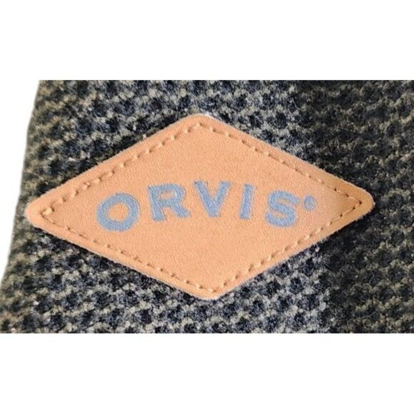 Orvis Long Sleeve Pullover Jacket Mens Size M Brown Fleece Lined High Neck Half - Picture 4 of 8